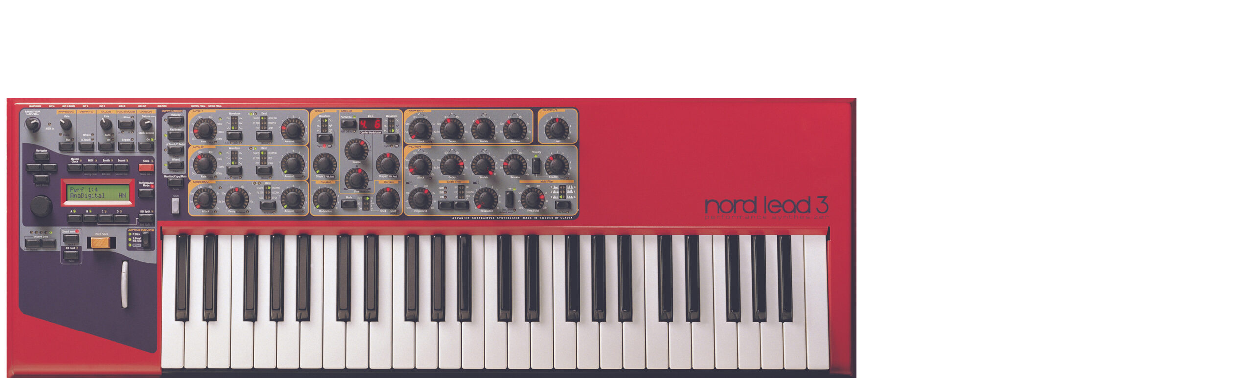NL3_legacy_aIc3EUz Clavia Synthesizer Nord Lead 3 63 key - Image 1