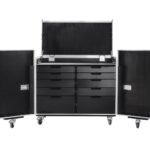 Flightcase 10 drawer  Production