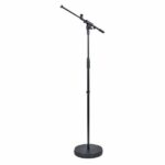 K&M Mic stand 2 piece telescopic 25200