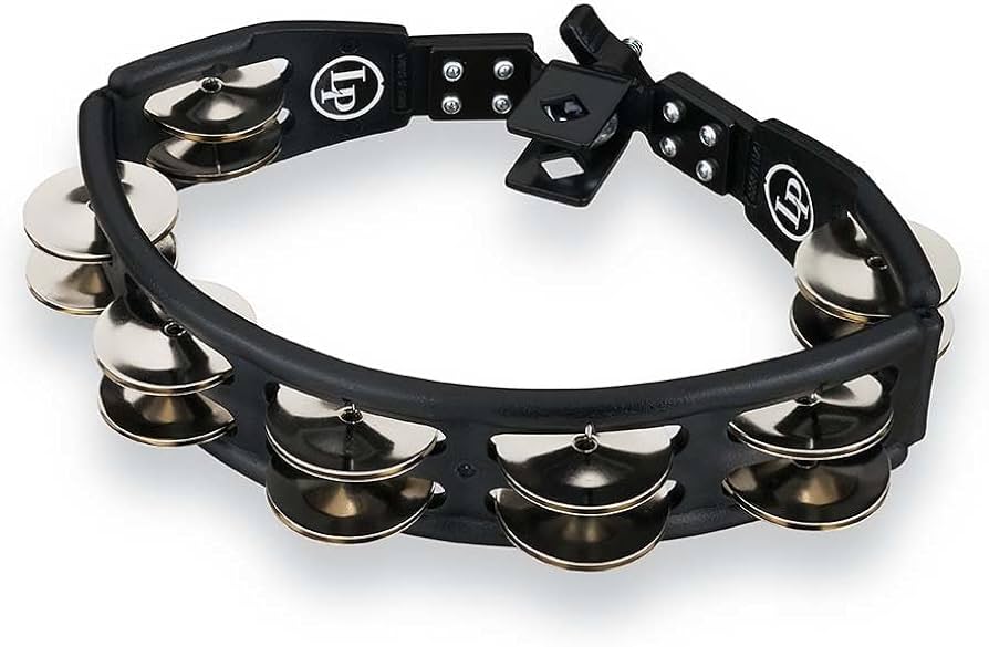 5181cZePVYL._AC_UF894,1000_QL80_ Latin Percussion Tambourine LP160 - Image 1