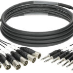 KLOTZ XLR cable 4x XLR/XLR 6m